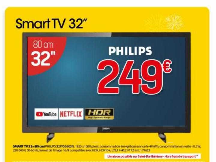 Smart Tv 32" Philips