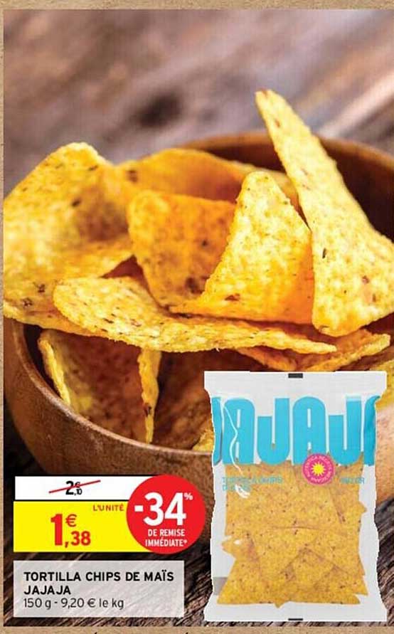 tortilla chips de maïs jajaja