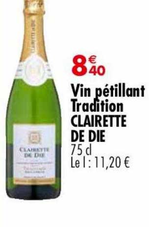 vin pétillant tradition clairette de die