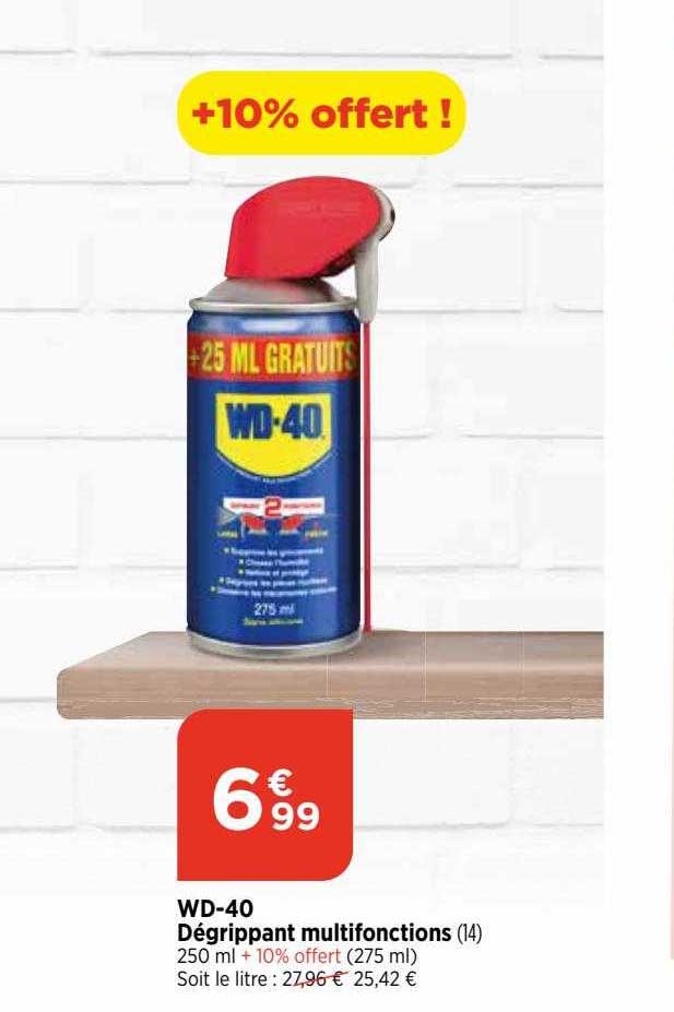Wd-40 Dégrippant Multifonctions