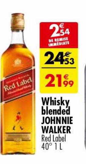 whisky blended johnnie walker
