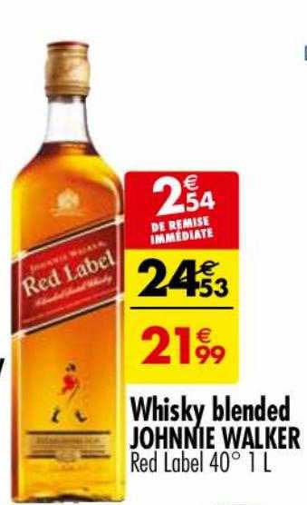 whisky blended johnnie walker