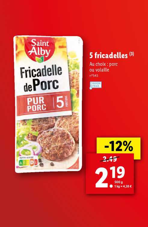 5 fricadelles saint alby