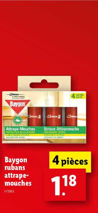 baygon rubans attrape mouches
