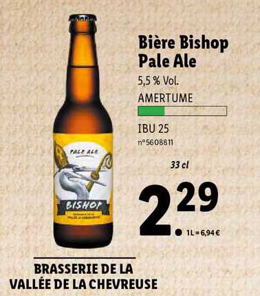bière bishop pale ale