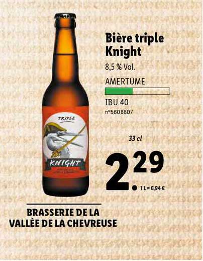 bière triple knight