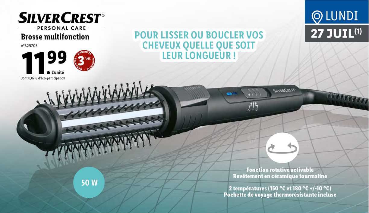Brosse Multifonction Silvercrest