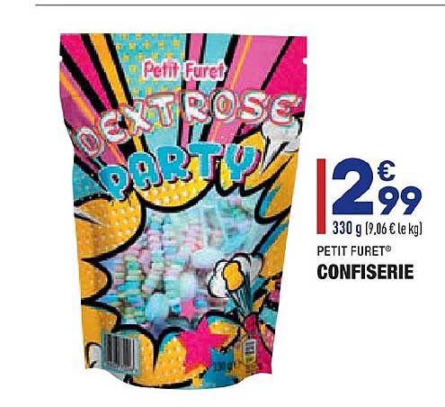 confiserie petit furet dextrose party