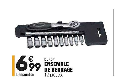 ensemble de serrage duro