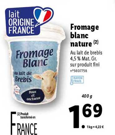 Fromage Blanc Nature