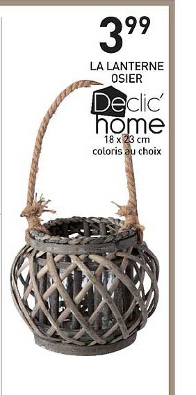 la lanterne osier declic home