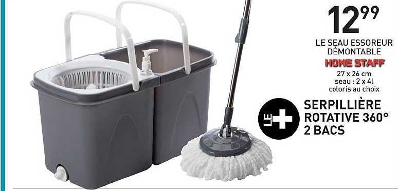 le seau essoreur démontable home staff