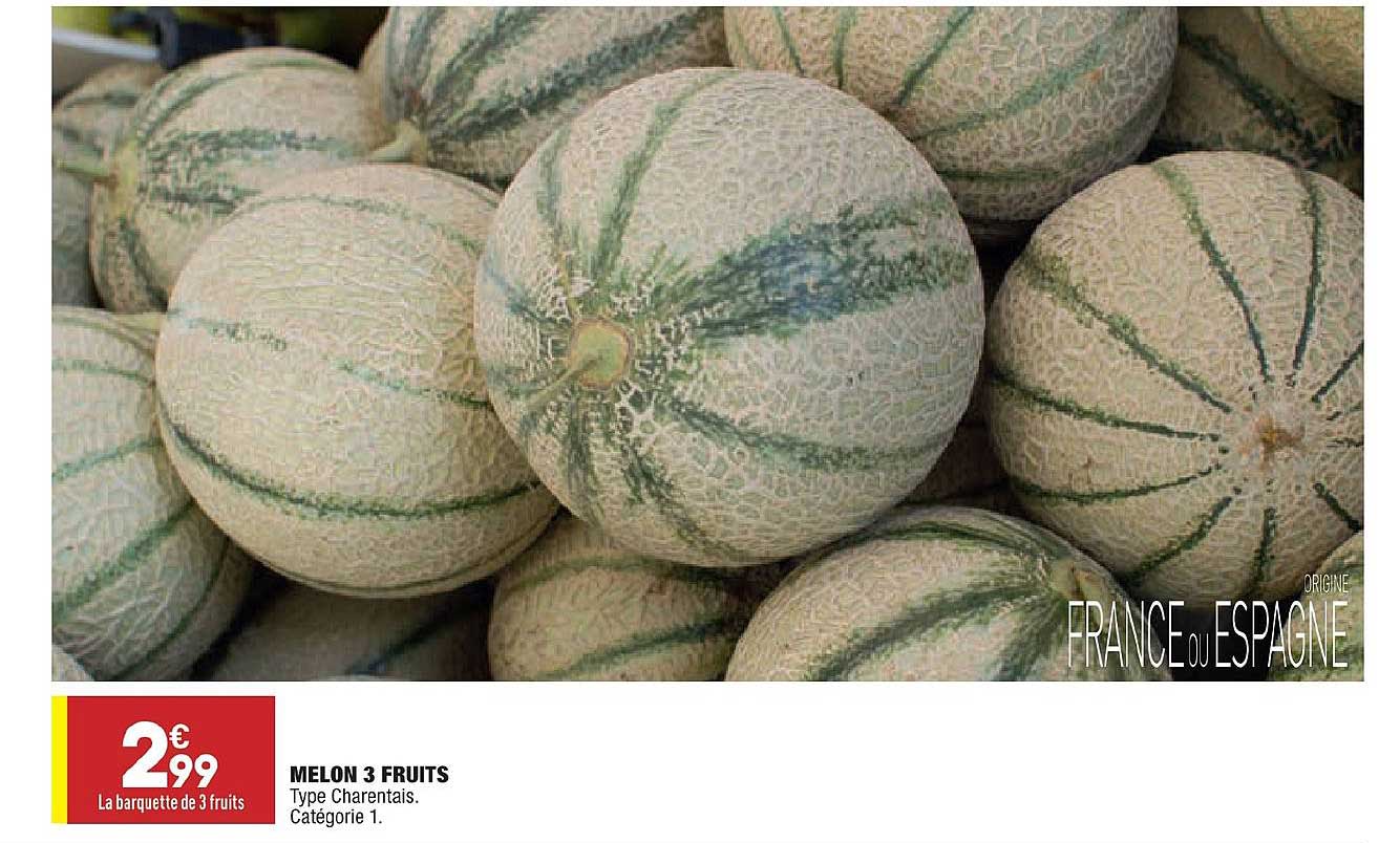 Melon 3 Fruits