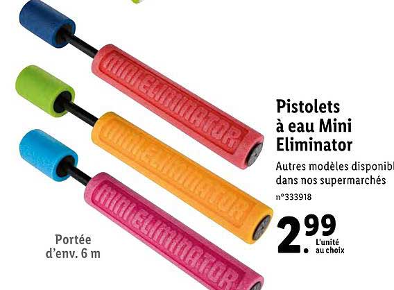 Pistolets à Eau Mini Eliminator