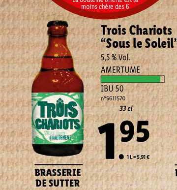 trois chariots sous le soleil