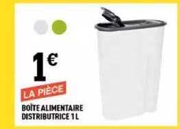 boîte alimentaire distributrice