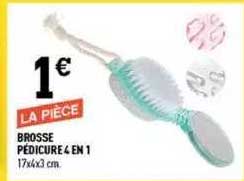 brosse pédicure 4 en 1