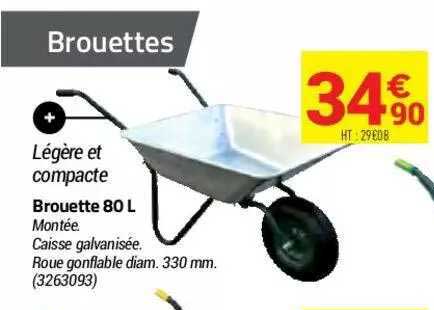 Brouette 80 L