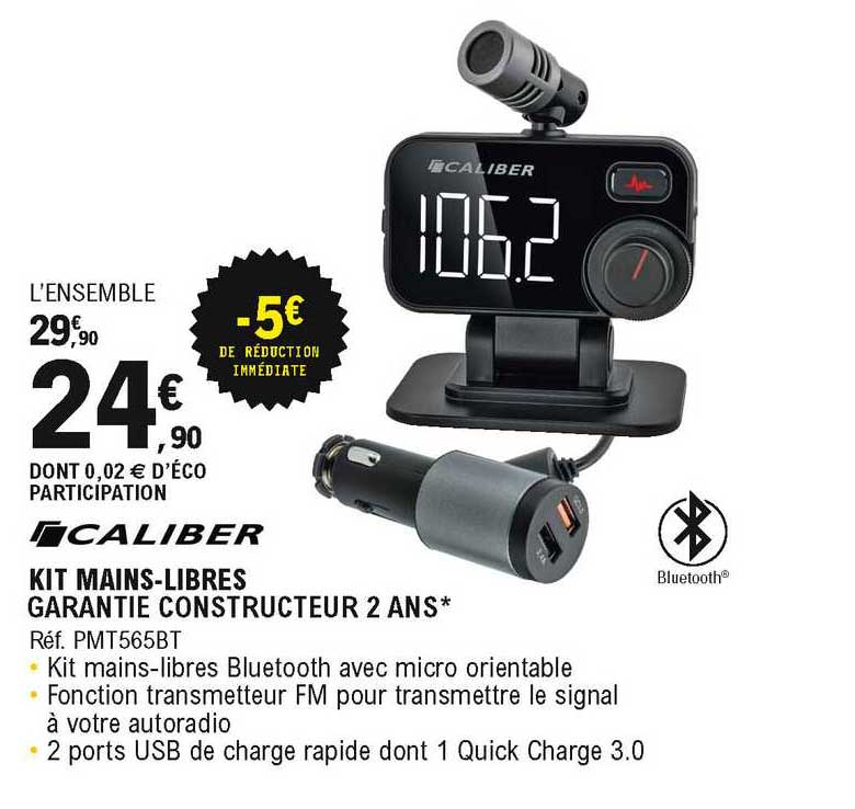 caliber kit mains-libres