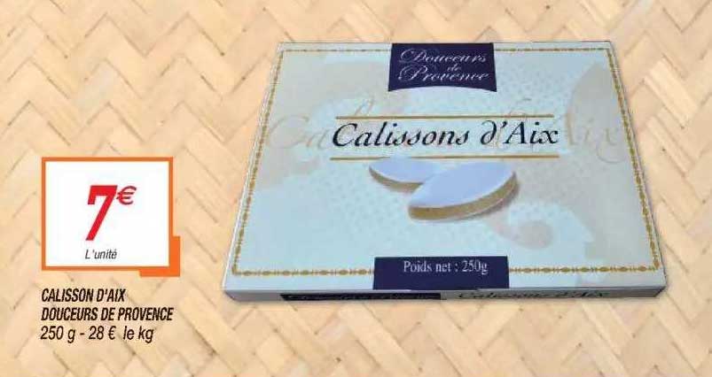 calisson d'aix douceurs de provence