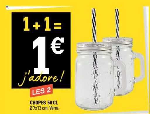 chopes 50 cl