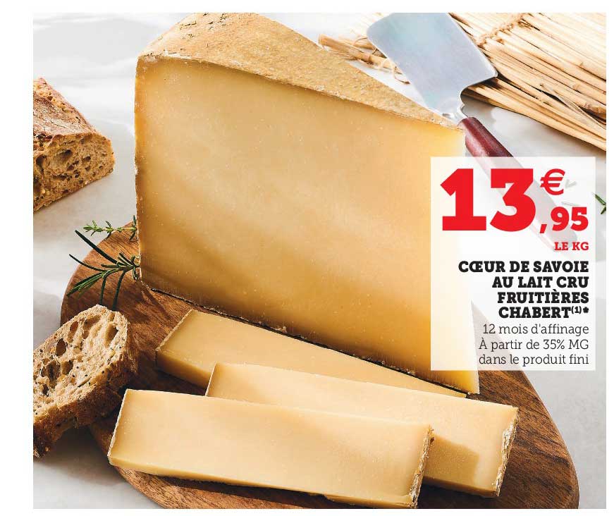 cœur de savoie au lait cru fruitières chabert