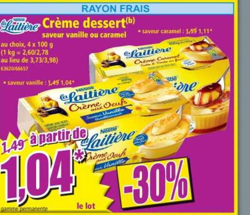 Crème Dessert Laitière