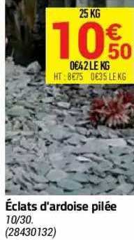 éclats D'ardoise Pilée