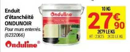 enduit d'étanchéité ondunoir onduline