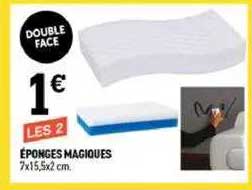 éponges magiques