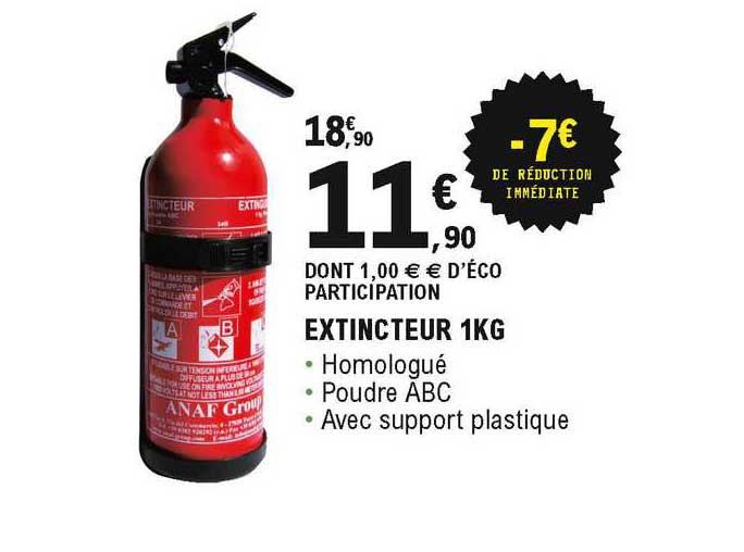 extincteur 1kg