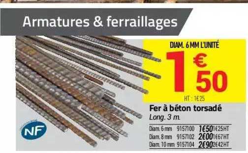 Fer à Béton Tosadé