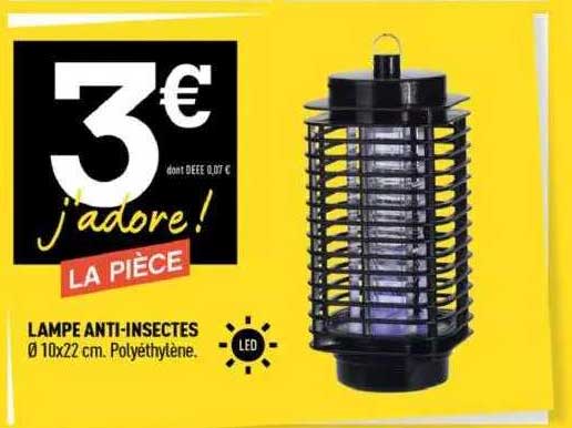 lampe anti-insectes