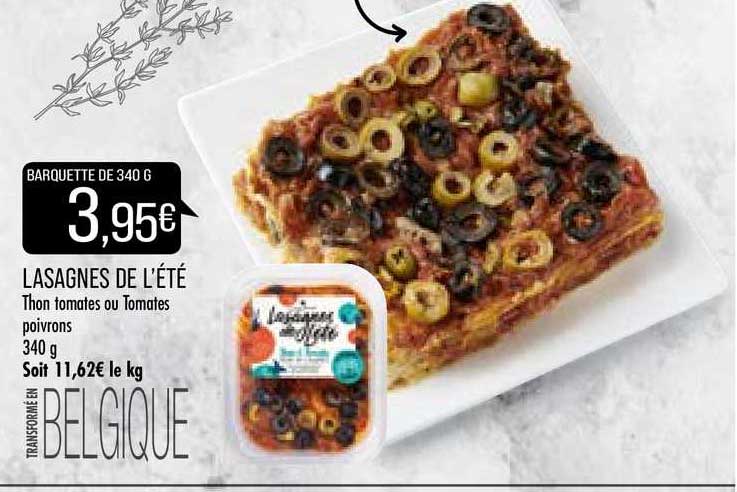 Lasagnes De L'été Thon Tomates Ou Tomates Poivrons