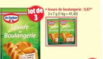 levure de boulangerie