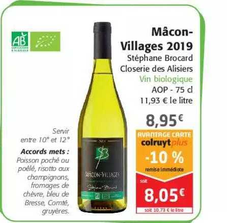 Mâcon-villages 2019 Stéphane Brocard