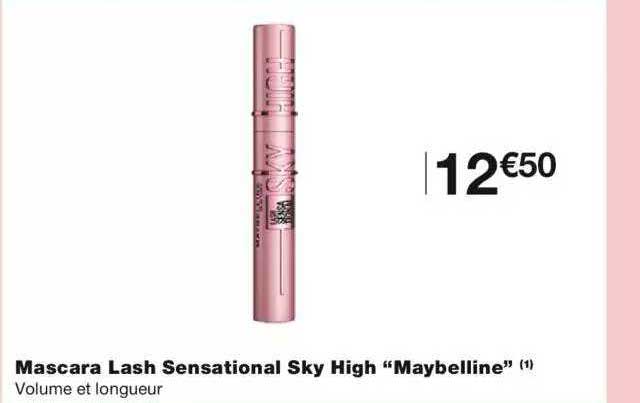 mascara lash sensational sky high "maybelline