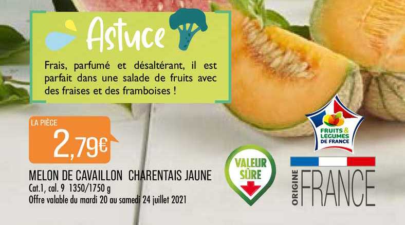 Melon De Cavaillon Charentais Jaune