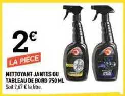 nettoyant jantes ou tableau de bord 750 ml