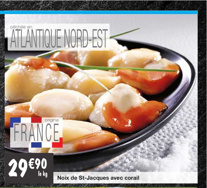 Noix De St-jacques Avec Corail