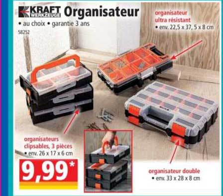 organisateur kraft werkzeuge