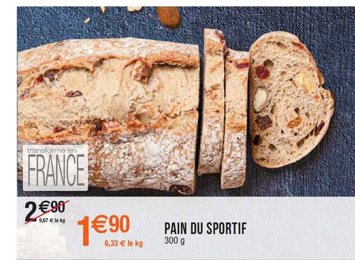 pain du sportif