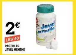 Pastilles Javel Menthe