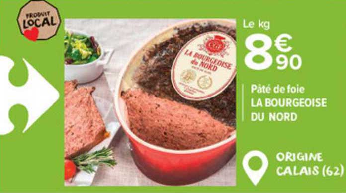 pâté de foie la bourgeoise du nord