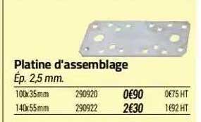 platine d'assemblage