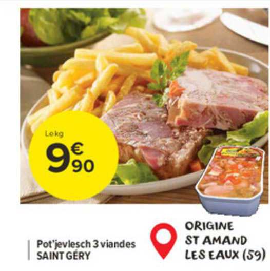 pot'jevlesch 3 viandes saint géry