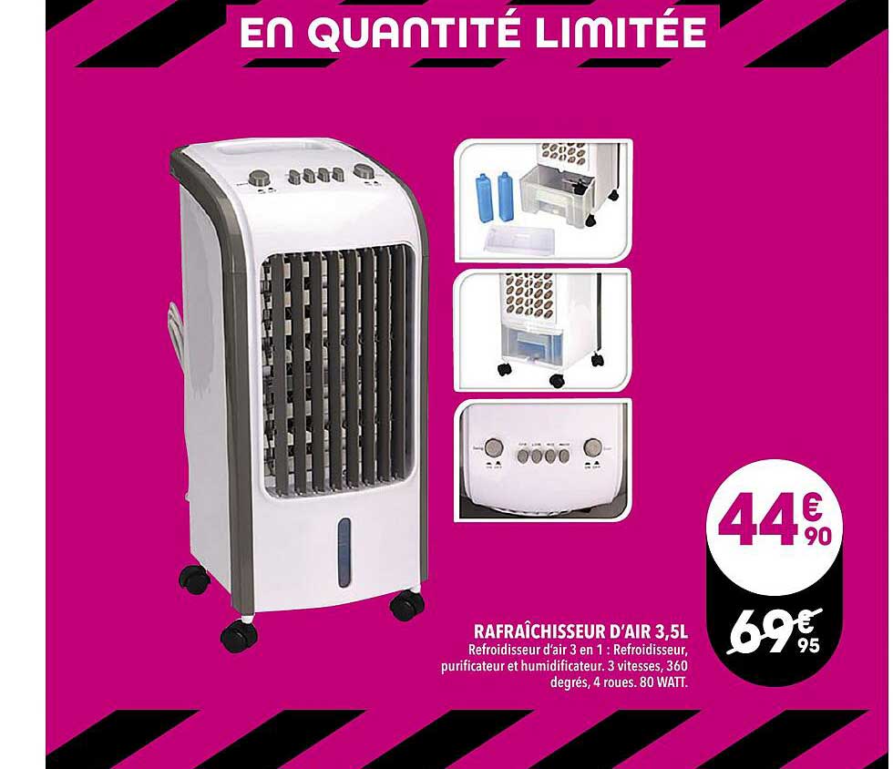 rafraîchisseur d'air 3.5l