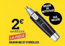 rasoir nez et d'oreilles