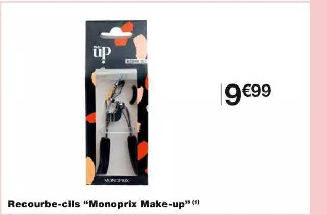 recourbe-cils "monoprix make-up"
