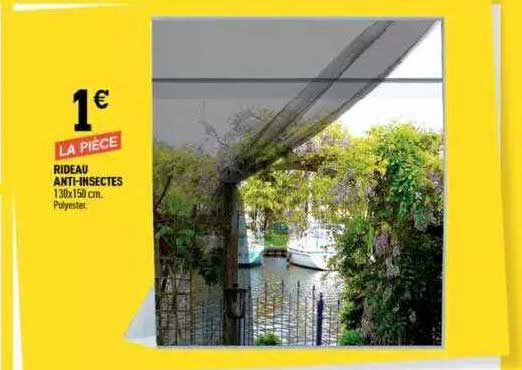 rideau anti-insectes